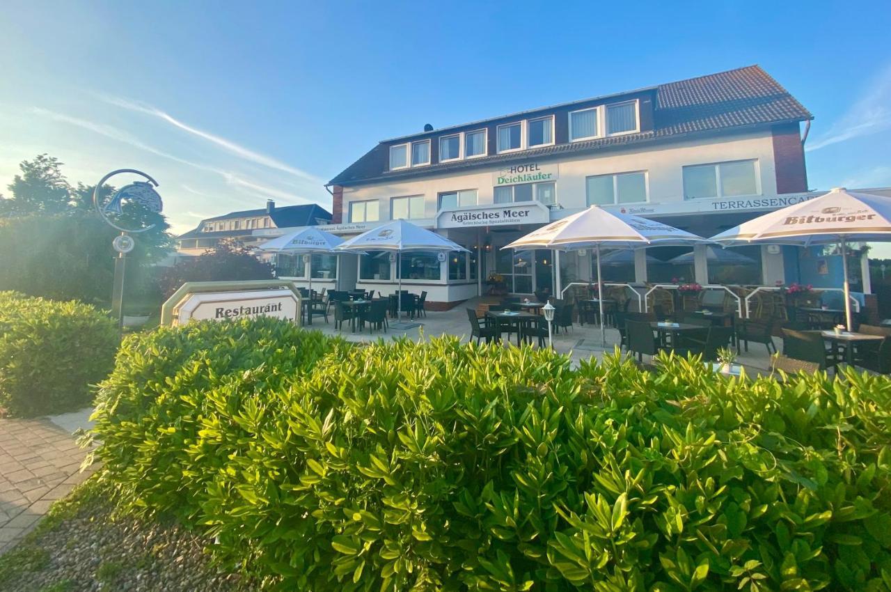 Strand Hotel Nordsee, Hotel Deichlaeufer Tossens Exterior foto